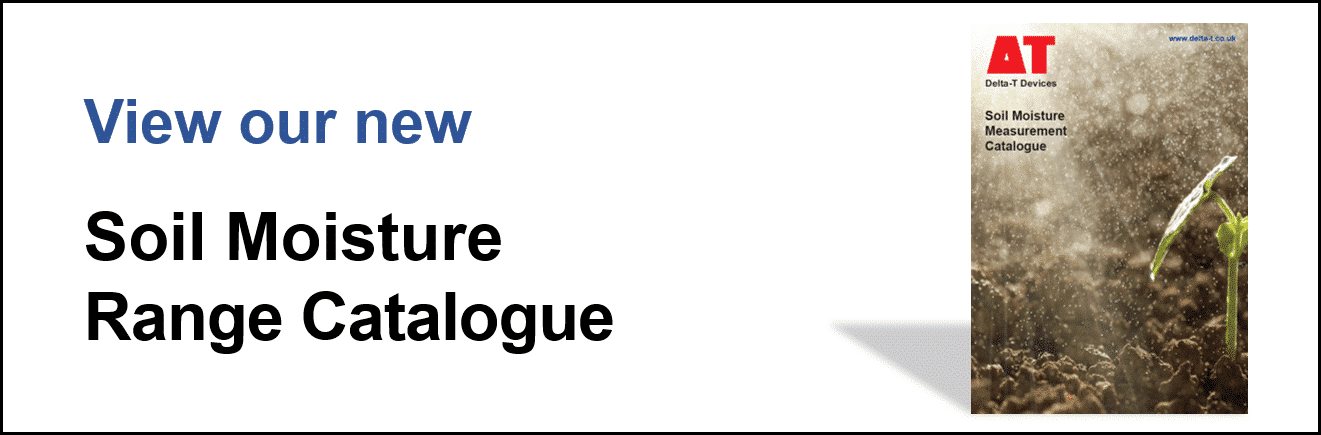 La SM150T : la nouvelle sonde de température et d'humidité du sol de  Delta-T Devices.